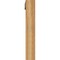 Ekena Millwork Westlake Block Rough Sawn Bracket w/ Offset Brace, Western Red Cedar, 6"W x 34"D x 38"H BKT0604X34X38WTL05RWR - alternate 2